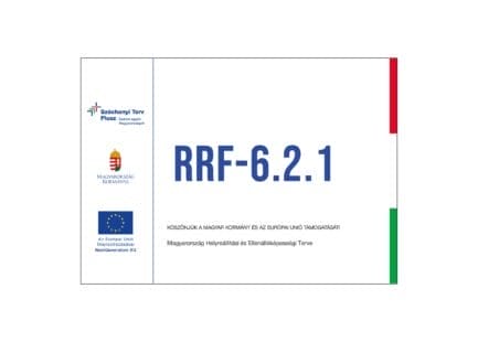 RRF-6.2.1 Lakossági napelemes pályázat - KTK RRF Projekt tábla