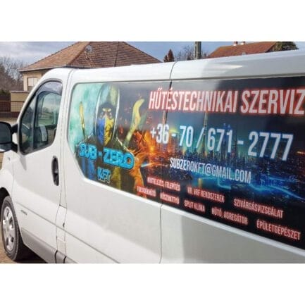 Nyomtatható öntapadós matrica fólia járműre