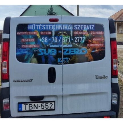 Nyomtatható öntapadós matrica fólia járműre - Image 3