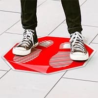 nyomtatható padlófólia beltéri használatra