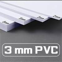 3mm habosított pvc tábla
