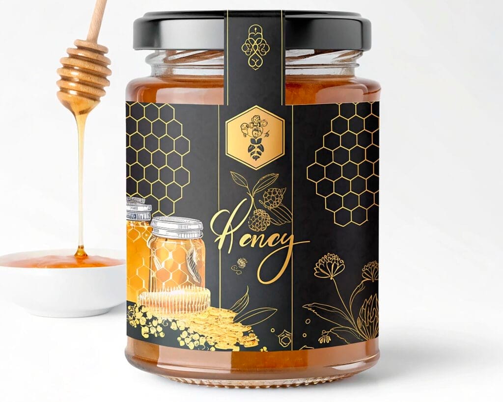 Fehér vagy víztiszta öntapadó matrica, címke nyomtatás termékekhez